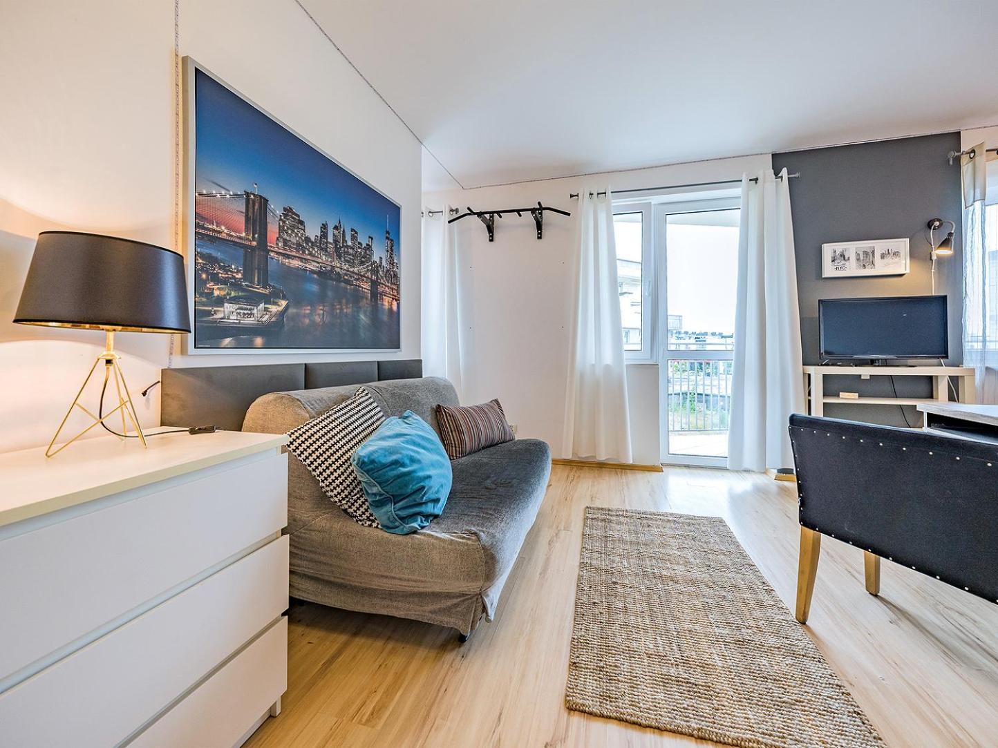 Apartament Z Balkonem I Bezplatnym Parkingiem Danzig Exterior foto